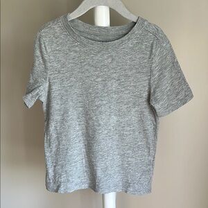 Old Navy Gray Short Sleeve T-Shirt 4T